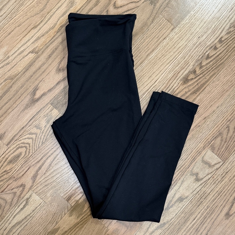 Black High-Waisted Leggings